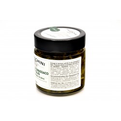 Germogli di tarassaco sott'olio extravergine di oliva, 220g