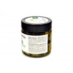 Zucchine sott'olio extravergine di oliva BIO, 220g
